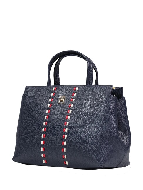 TH TIMELESS Handtasche mit Schulterriemen Raum blau - Damentaschen