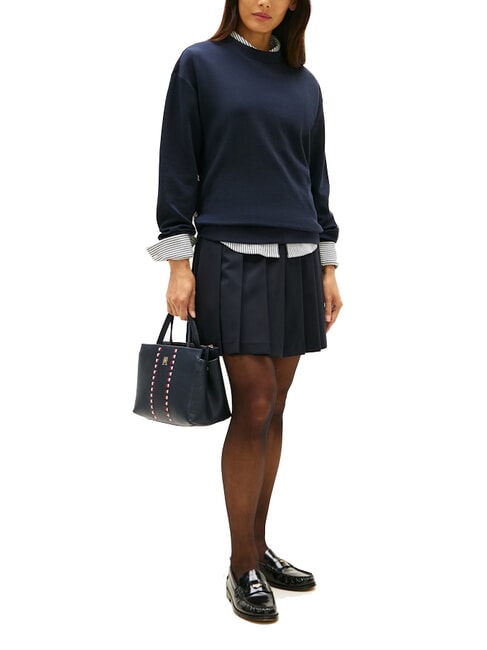 TH TIMELESS Handtasche mit Schulterriemen Raum blau - Damentaschen