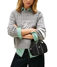 TOMMY HILFIGER TH TIMELESS Mini-Schultertasche Schwarz - Damentaschen - 4