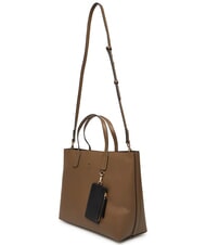 TOMMY HILFIGER TH ICON Handtasche mit Schulterriemen Nordisches Taupe - Damentaschen - 3