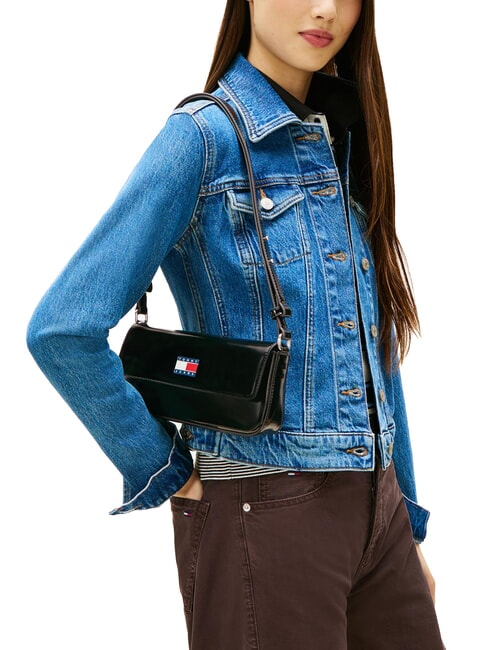 TJ MUST Umh&auml;ngetasche Schwarz - Damentaschen