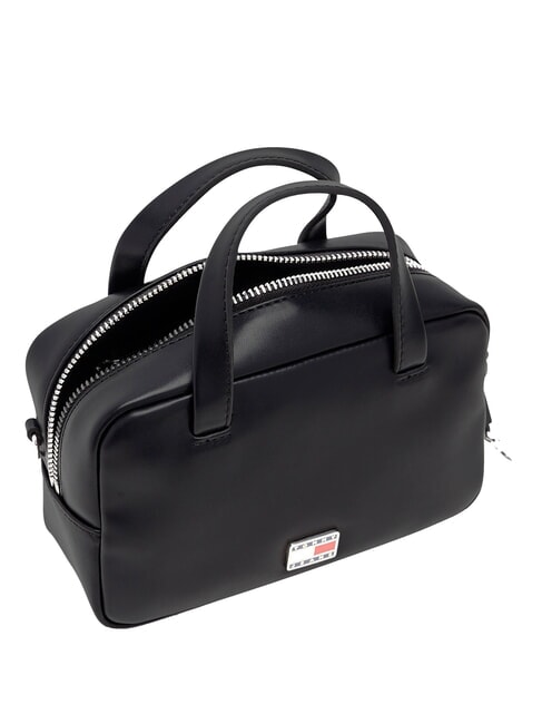 TJ CITY Mini-Handtasche mit Schulterriemen Schwarz - Damentaschen