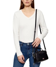 TOMMY HILFIGER TJ CITY Mini-Handtasche mit Schulterriemen Schwarz - Damentaschen - 5