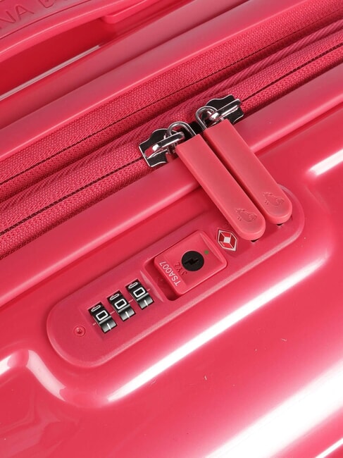 LOGODUCK+ METAL  Mittlerer Trolley, erweiterbar Himbeere - Harte Trolleys