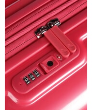 MANDARINA DUCK LOGODUCK Gro&szlig;er, erweiterbarer Trolley Himbeere - Harte Trolleys - 4