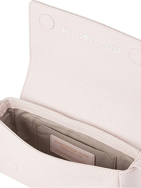 MELLOW LEATHER Mini-Umh&auml;ngetasche aus Leder Bonbonrosa - Damentaschen