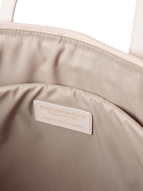 MELLOW LEATHER Einkaufstasche aus Leder Bonbonrosa - Damentaschen