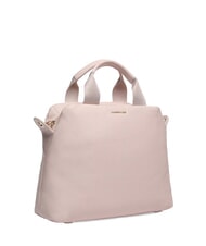 MANDARINA DUCK MELLOW LEATHER Handtasche mit Schulterriemen Bonbonrosa - Damentaschen - 2