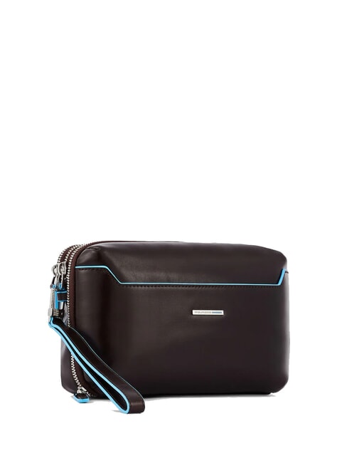 BLUE SQUARE Leder-Kartenetui MAHAGONI - Brieftaschen Herren