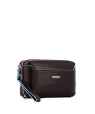 PIQUADRO BLUE SQUARE Leder-Kartenetui MAHAGONI - Brieftaschen Herren - 2