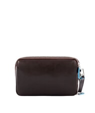 PIQUADRO BLUE SQUARE Leder-Kartenetui MAHAGONI - Brieftaschen Herren - 3