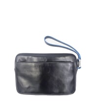 PIQUADRO BLUE SQUARE Leder-Kartenetui Schwarz - Brieftaschen Herren - 2