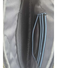 PIQUADRO BLUE SQUARE Leder-Kartenetui Schwarz - Brieftaschen Herren - 3