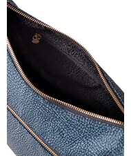 BORBONESE LUNA S Tasche mit Schultergurt blauer Lapislazuli - Damentaschen - 4