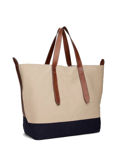 TH RUNAWAY Reisetasche aus Canvas klassisches Beige - Reisetaschen