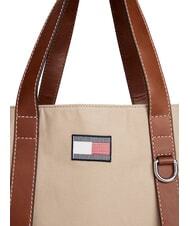 TOMMY HILFIGER TH RUNAWAY Reisetasche aus Canvas klassisches Beige - Reisetaschen - 3