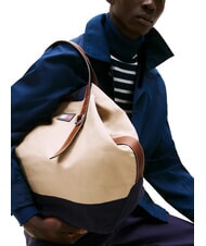 TOMMY HILFIGER TH RUNAWAY Reisetasche aus Canvas klassisches Beige - Reisetaschen - 5