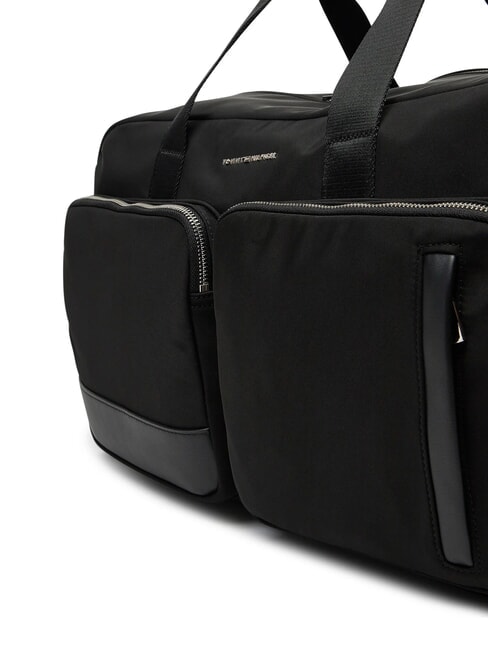 TH BUSINESS Nylon-Reisetasche mit Schultergurt Schwarz - Reisetaschen