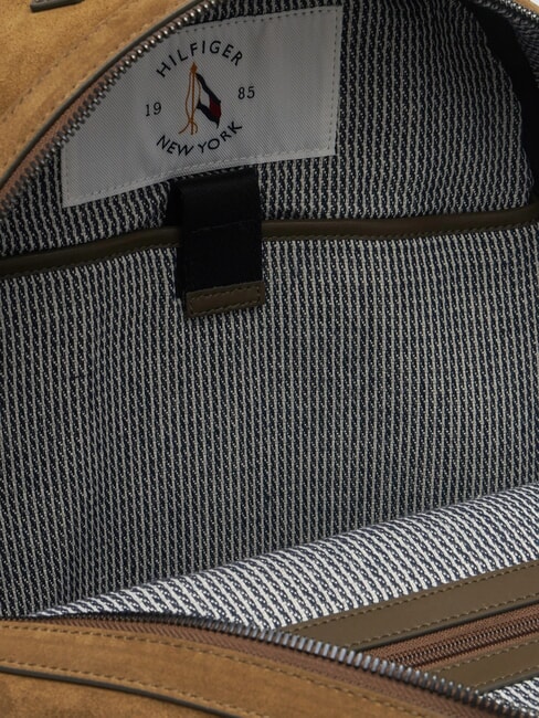 TH CASUAL SUEDE Lederrucksack f&uuml;r 15-Zoll-Laptop K&uuml;stentaupe - PC-Rucks&auml;cke