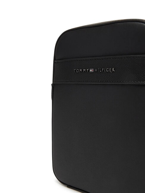 TH CORP Mini-Reportertasche Schwarz - Umh&auml;ngetaschen Herren