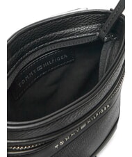 TOMMY HILFIGER TH CENTRAL Kleiner flacher Beutel Schwarz - Umh&auml;ngetaschen Herren - 6