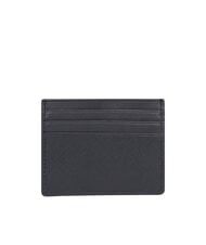 TOMMY HILFIGER TH BUSINESS Flacher Kartenhalter aus Saffiano-Leder - Brieftaschen Herren