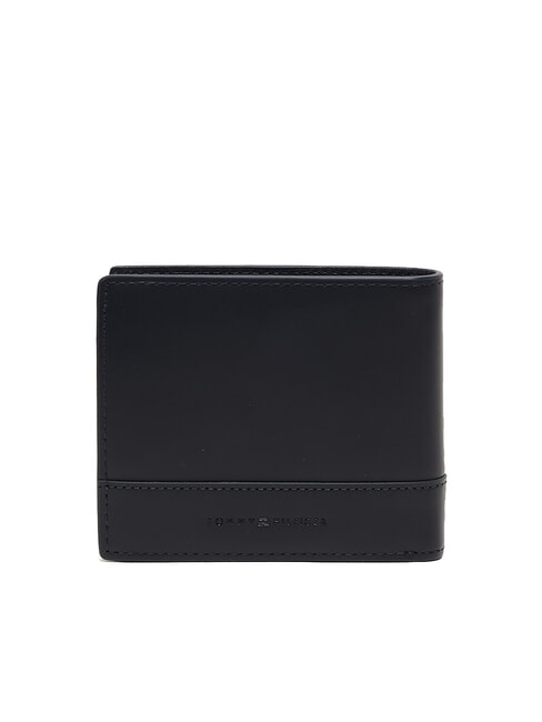 TH CORP Ledergeldb&ouml;rse mit M&uuml;nzfach Weltraumblau - Brieftaschen Herren