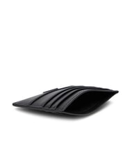 TOMMY HILFIGER TH CORP Flacher Kartenhalter aus Leder Schwarz - Brieftaschen Herren - 3