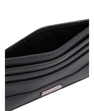 TOMMY HILFIGER TH CORP Flacher Kartenhalter aus Leder Weltraumblau - Brieftaschen Herren - 3