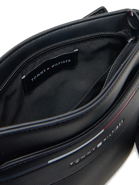 TH FOUNDATION Kleiner flacher Nylonbeutel Schwarz - Umh&auml;ngetaschen Herren