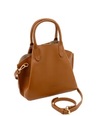 LESAC ALICE Lederhandtasche mit Schultergurt dunkles Leder - Damentaschen - 2