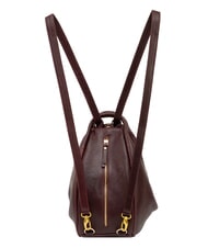 LESAC TRIO Rucksack aus Nappaleder Dunkelburgunderrot - Damentaschen - 2