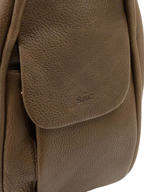 TRIO Rucksack aus Nappaleder Turteltaube - Damentaschen