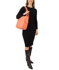 LESAC TRIO Rucksack aus Nappaleder Koralle - Damentaschen - 4