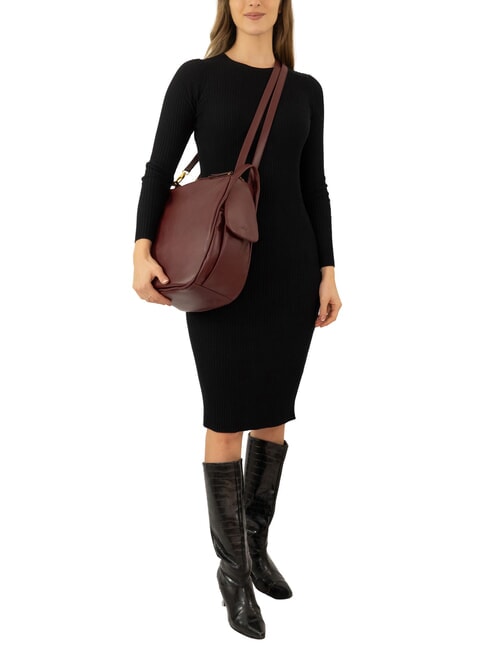 TRIO Rucksack aus Nappaleder Traubentrester - Damentaschen