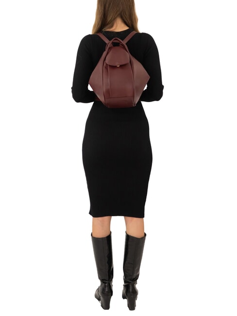 TRIO Rucksack aus Nappaleder Traubentrester - Damentaschen