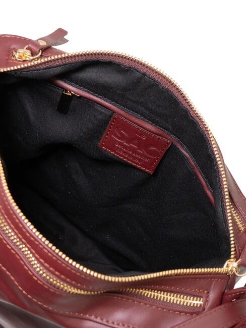 TRIO Rucksack aus Nappaleder Traubentrester - Damentaschen