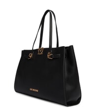 LOVE MOSCHINO SOFT SCULPT Schultertasche Schwarz - Damentaschen - 2