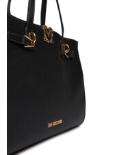 LOVE MOSCHINO SOFT SCULPT Schultertasche Schwarz - Damentaschen - 3