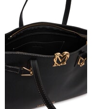 LOVE MOSCHINO SOFT SCULPT Schultertasche Schwarz - Damentaschen - 5