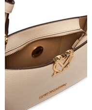 LOVE MOSCHINO SOFT SCULPT Umh&auml;ngetasche Elfenbein - Damentaschen - 5