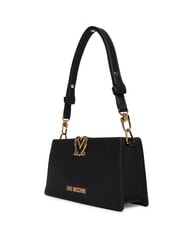 LOVE MOSCHINO SOFT SCULPT Umh&auml;ngetasche Schwarz - Damentaschen - 2