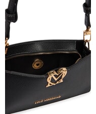 LOVE MOSCHINO SOFT SCULPT Umh&auml;ngetasche Schwarz - Damentaschen - 5