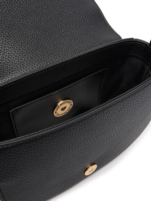 GIANT Schultertasche mit Klappe Schwarz - Damentaschen