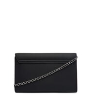 LOVE MOSCHINO SMART DAILY Clutch mit Kettenschulterriemen schwarzer Lack - Damentaschen - 2