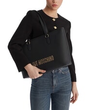 LOVE MOSCHINO BOLD LOVE Schultertasche Schwarz - Damentaschen - 5