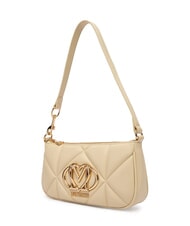 LOVE MOSCHINO EMBOSSED Kleine Umh&auml;ngetasche Butter - Damentaschen - 2