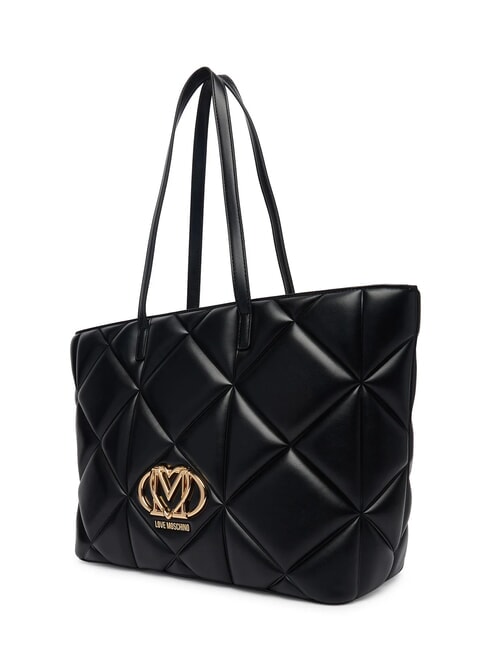 EMBOSSED Schultertasche Schwarz - Damentaschen