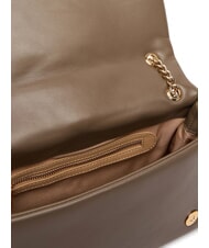 LOVE MOSCHINO EMBOSSED Wandelbare Schultertasche Dreck - Damentaschen - 6