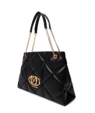 LOVE MOSCHINO EMBOSSED Schultertasche mit Kettenhenkeln - Damentaschen
